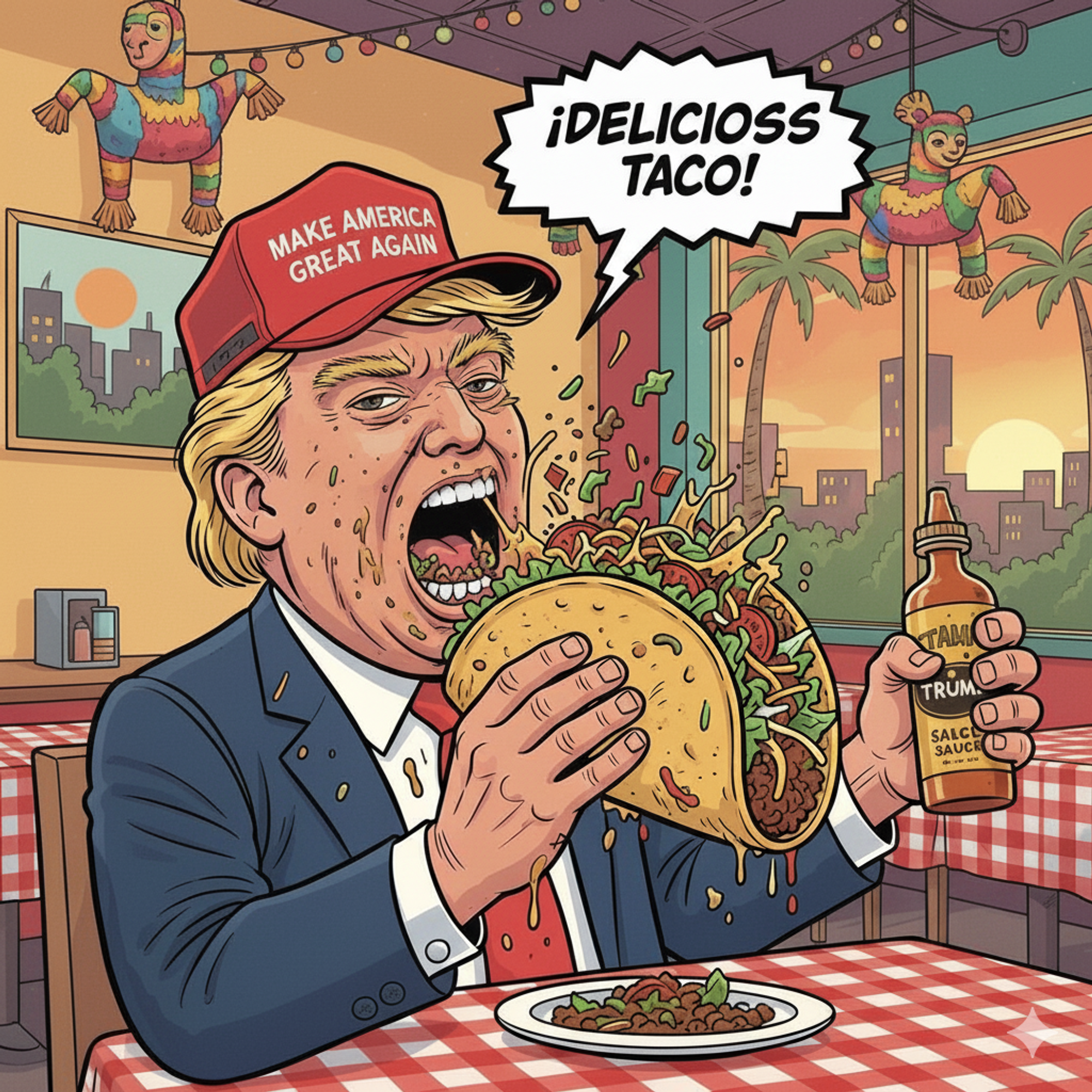 一提“关税”，就有人要吃 TACO 是怎么回事？